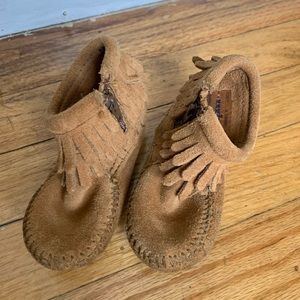 Minnetonka moccasin bootie